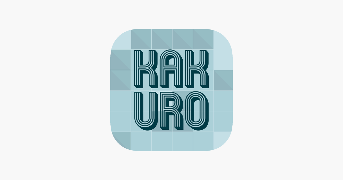 Kakuro challenge on the app store