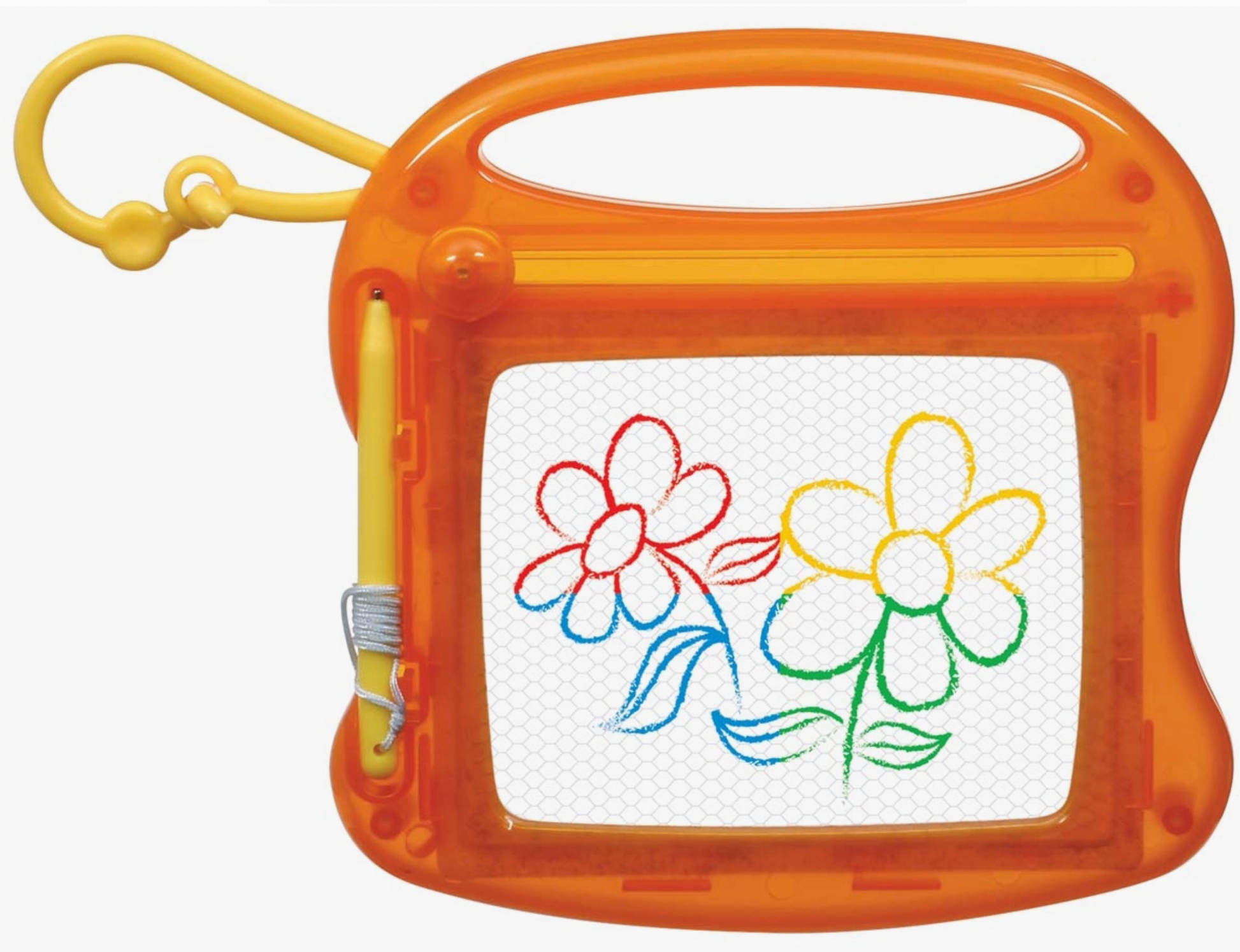 Magnetic color sketch x drawing board travel size