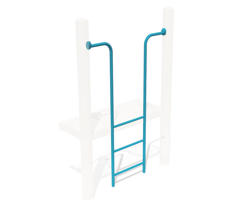 Overhead ladder access package