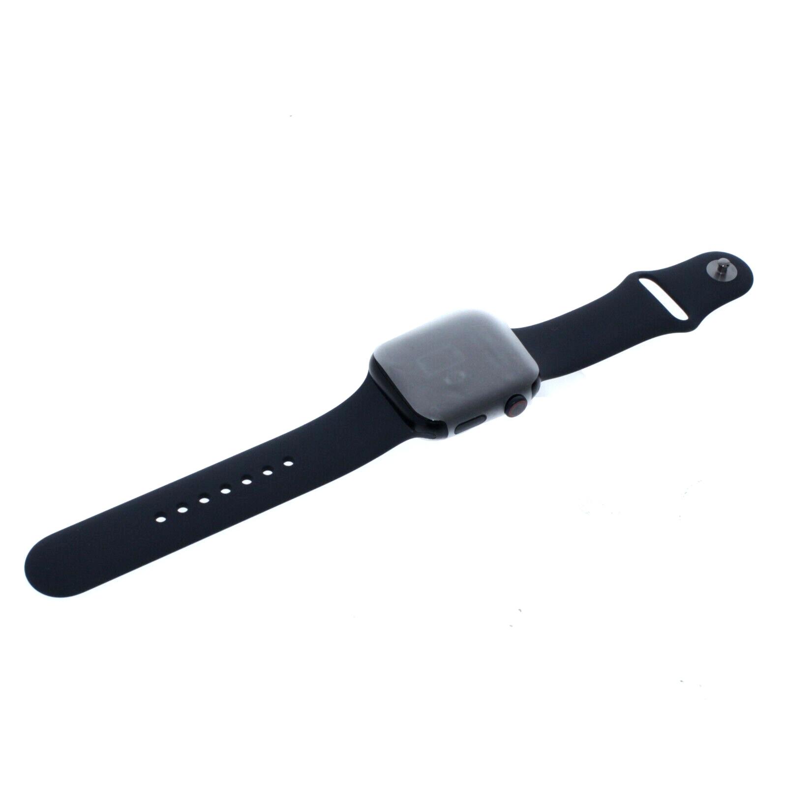 Apple watch series mm graphite aluminum ceramic case midnight black band