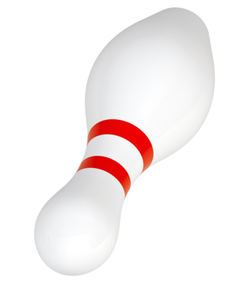 Bowling pin png vector psd and clipart with transparent background for free download