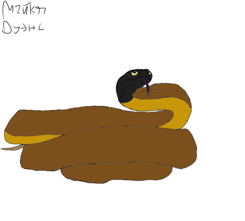 Say hello to my new oc tai the inland taipan by michaelowens on