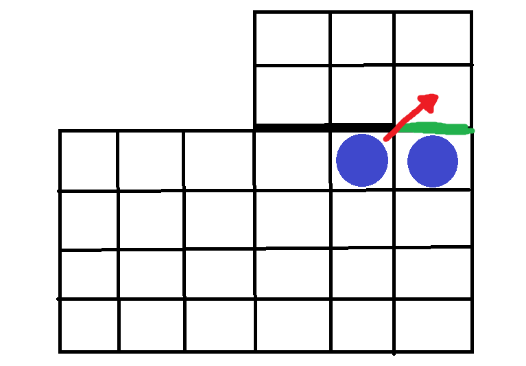 Diagonal movement through a door rpathfindere
