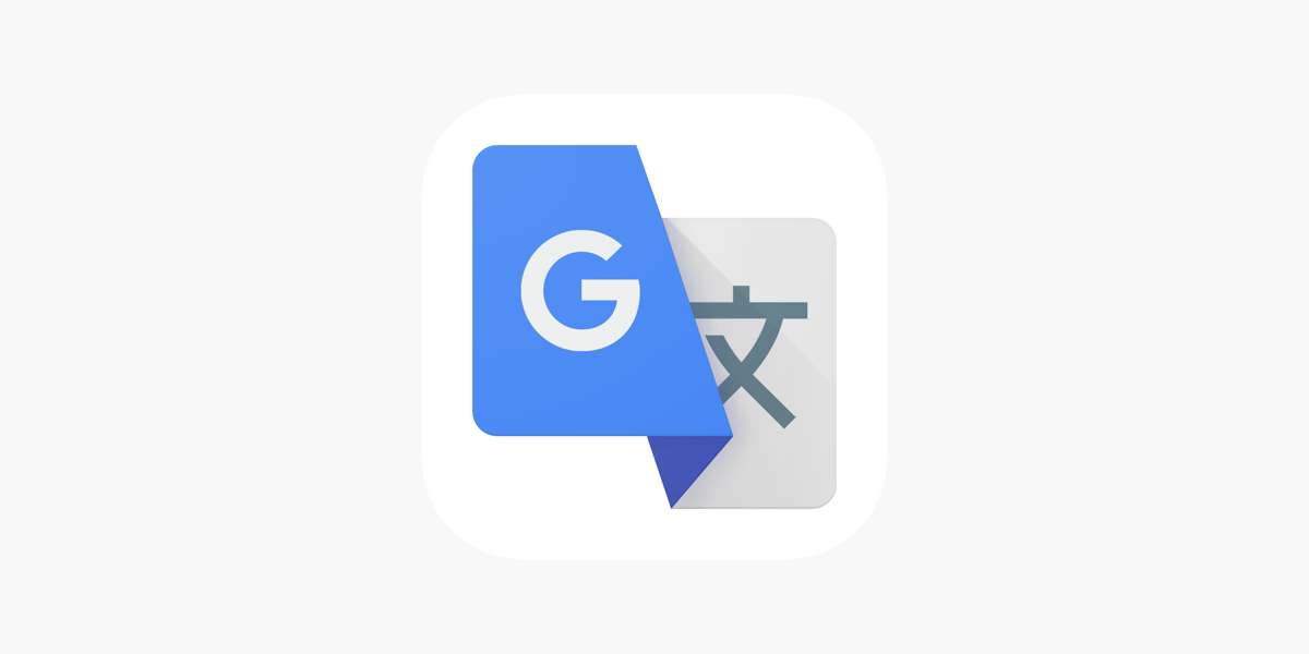 Google translate on the app store