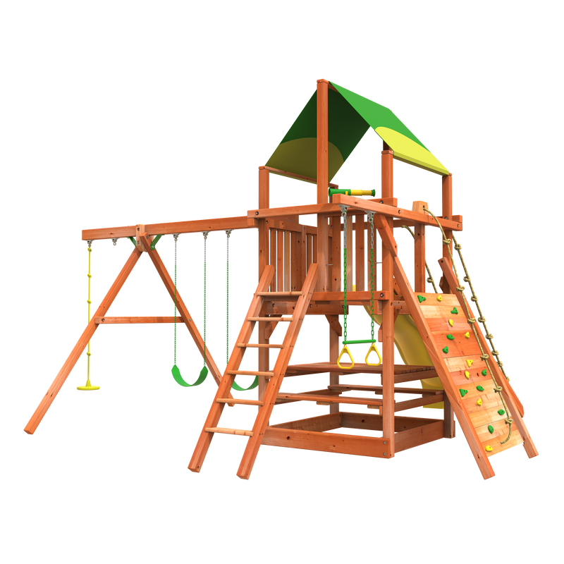 Playhouse bo woodplay outdoor swing sets
