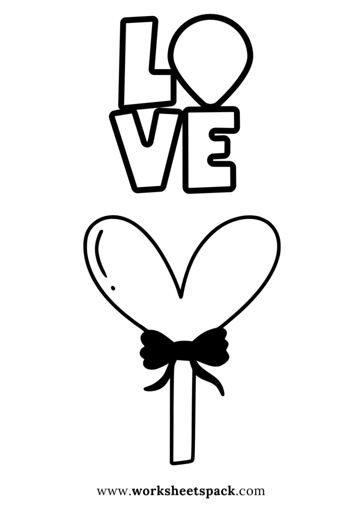 Best free valentines day coloring pages