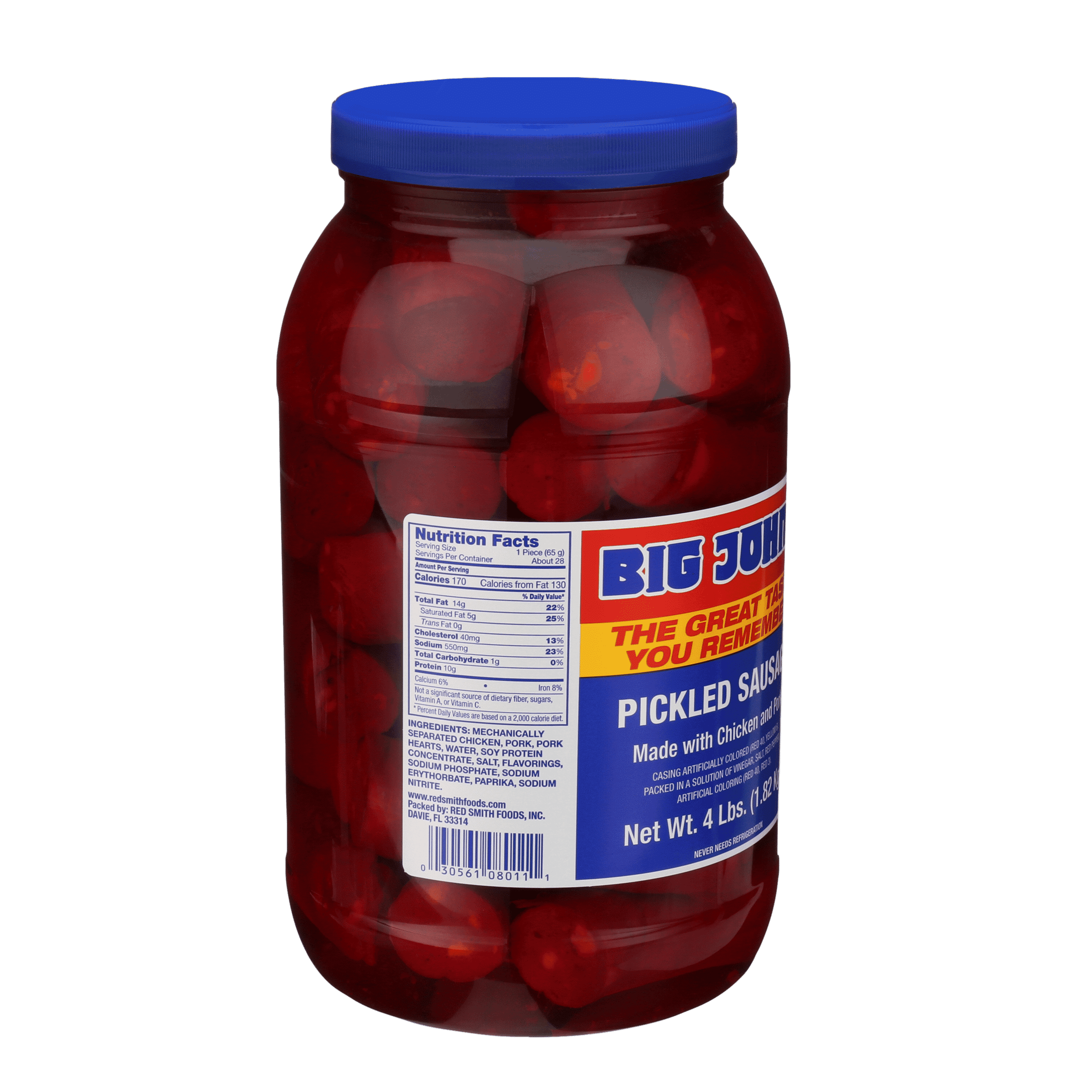 Big johns pickled sausage lb