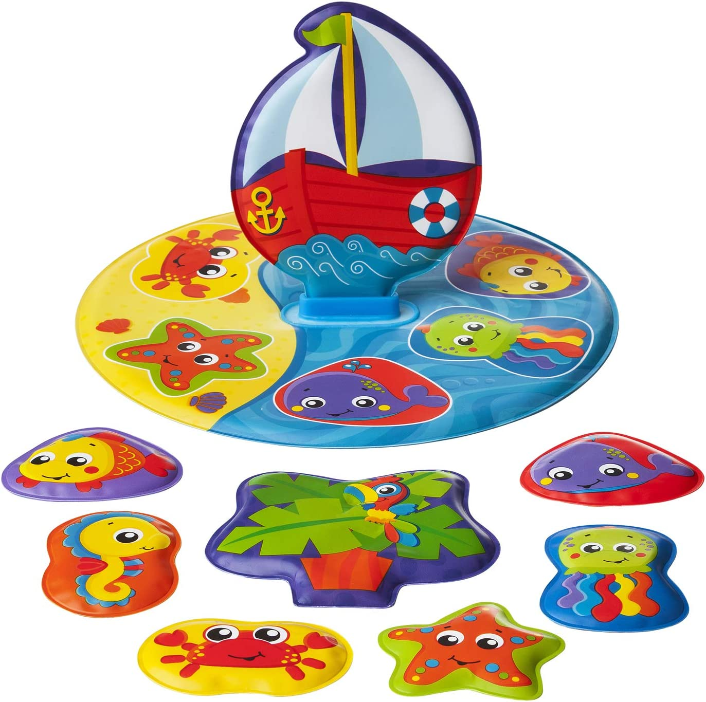 Playgro floaty boat bath puzzle multi