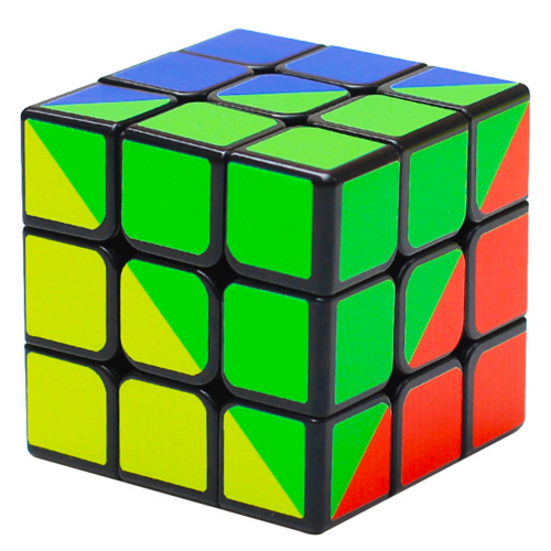 Z cube rainbow x black â