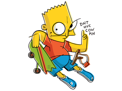 Bart simpson designs themes templates and downloadable graphic elements on