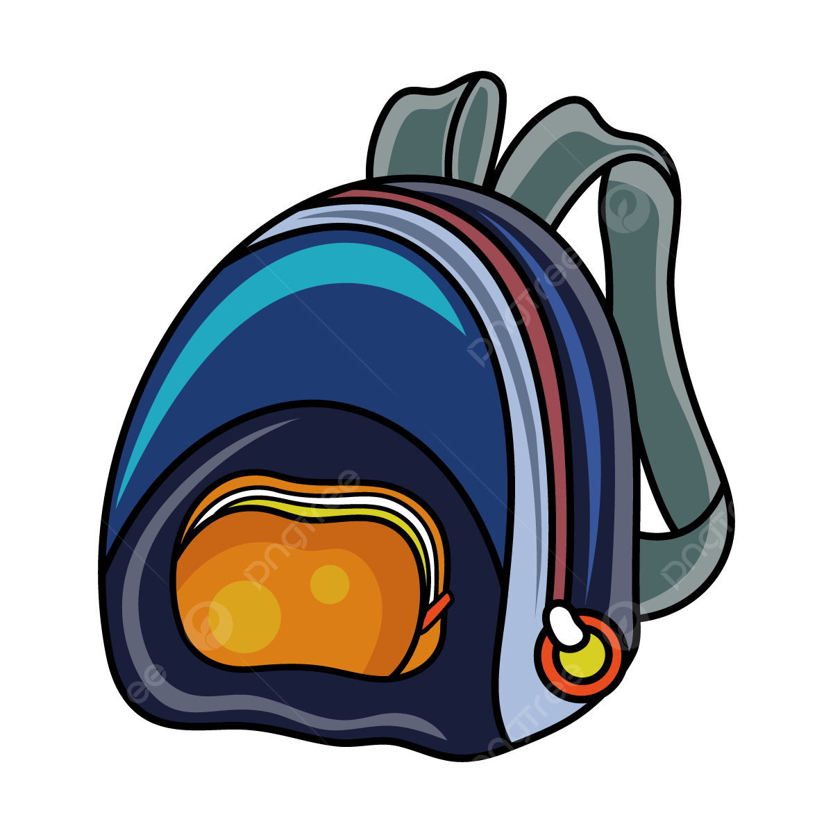 Animated backpack png transparent images free download vector files