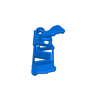 The vulcan minigun predator inspired spinning pen holder d models download creality cloud