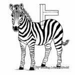 H is for horse coloring pages