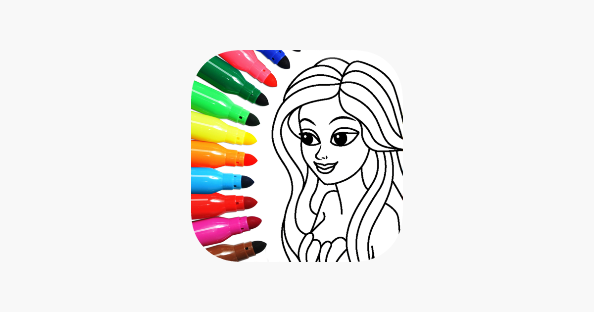Coloring book girls àà app store