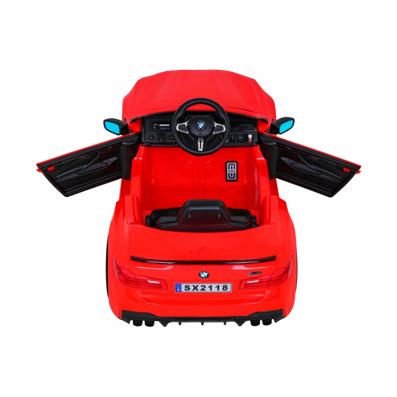 Kids v red official bmw m sports motorized drifting ride on car
