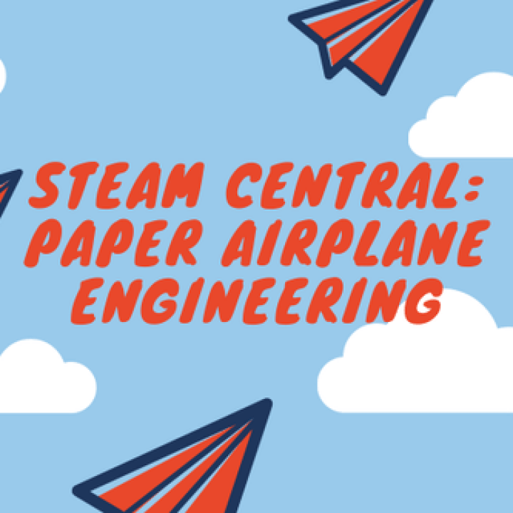 Steam central paper airplane engineering