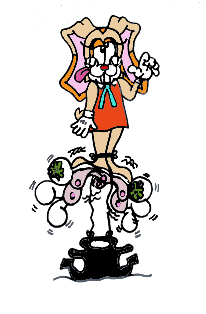 Cream bunny by trudy