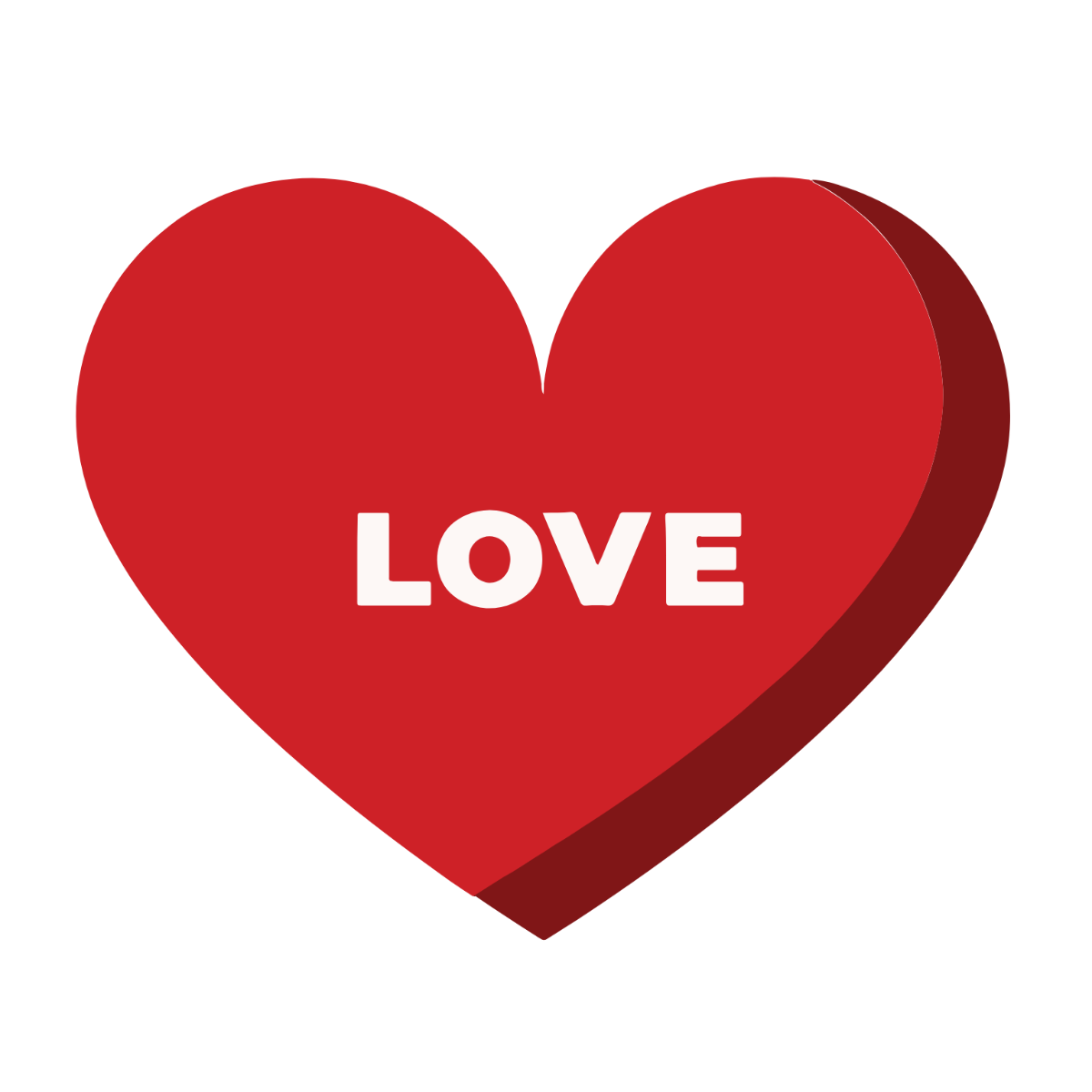 Free red heart
