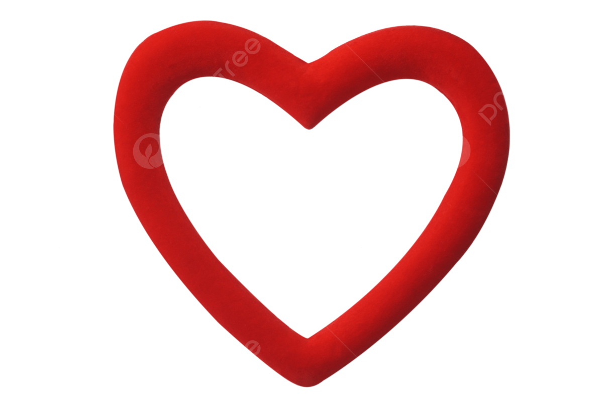 Red heart one bright valentine romance png transparent image and clipart for free download