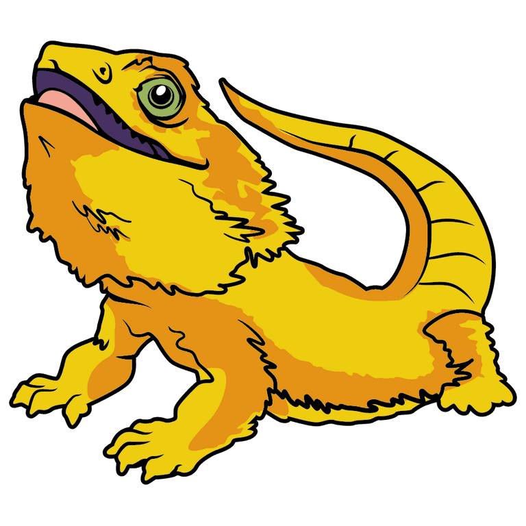 Bright colored iguana armadillo lizard reptile animal x vinyl home kids bedroom wall decoration cartoon art design easy to apply living room removable wall decal sticker
