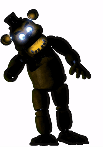 Freddy fazbear the happiest day fnf sticker