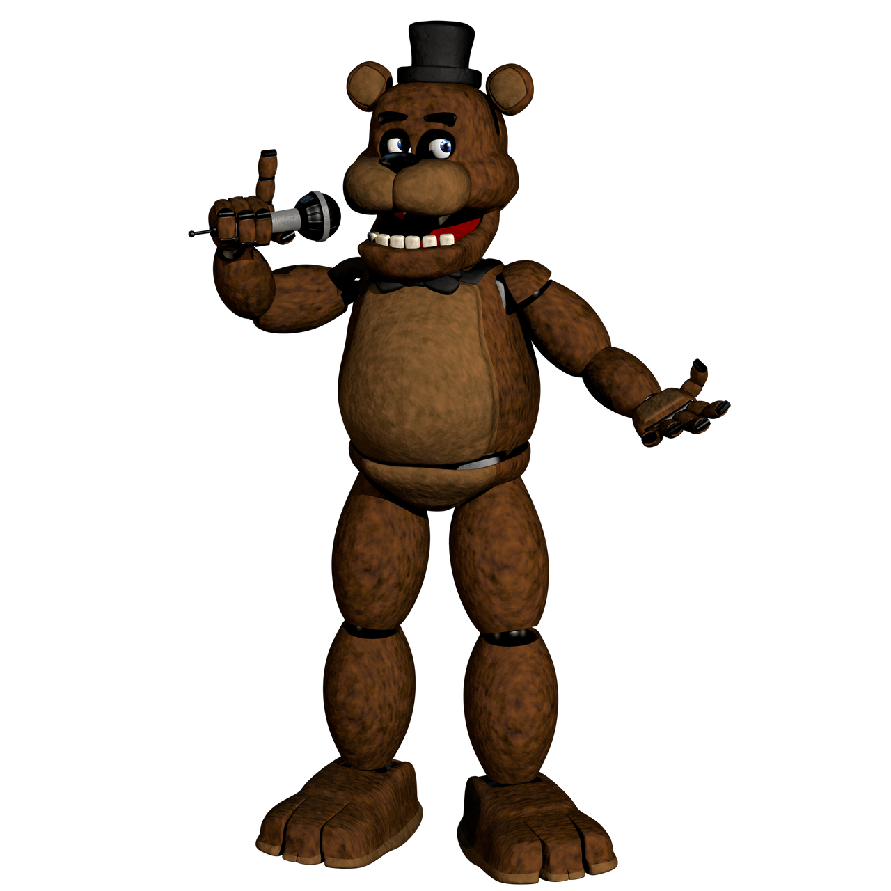 Freddy model by me by glitchman on