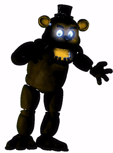 Freddy fazbear the happiest day fnf sticker