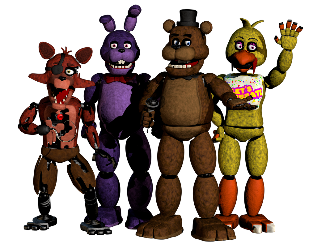 The fazbear band by glitchman on