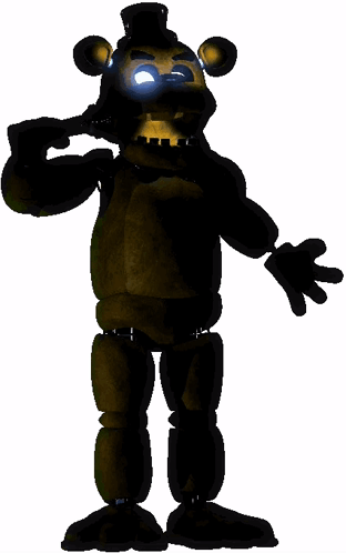 Freddy fazbear the happiest day fnf sticker