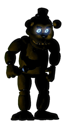 Freddy fazbear the happiest day fnf sticker