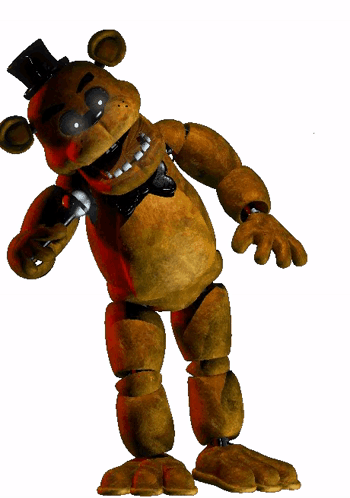 Freddy fazbear the happiest day fnf sticker