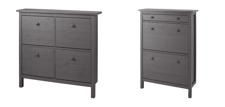 Brilliant ways to hack the ikea hemnes shoe cabi