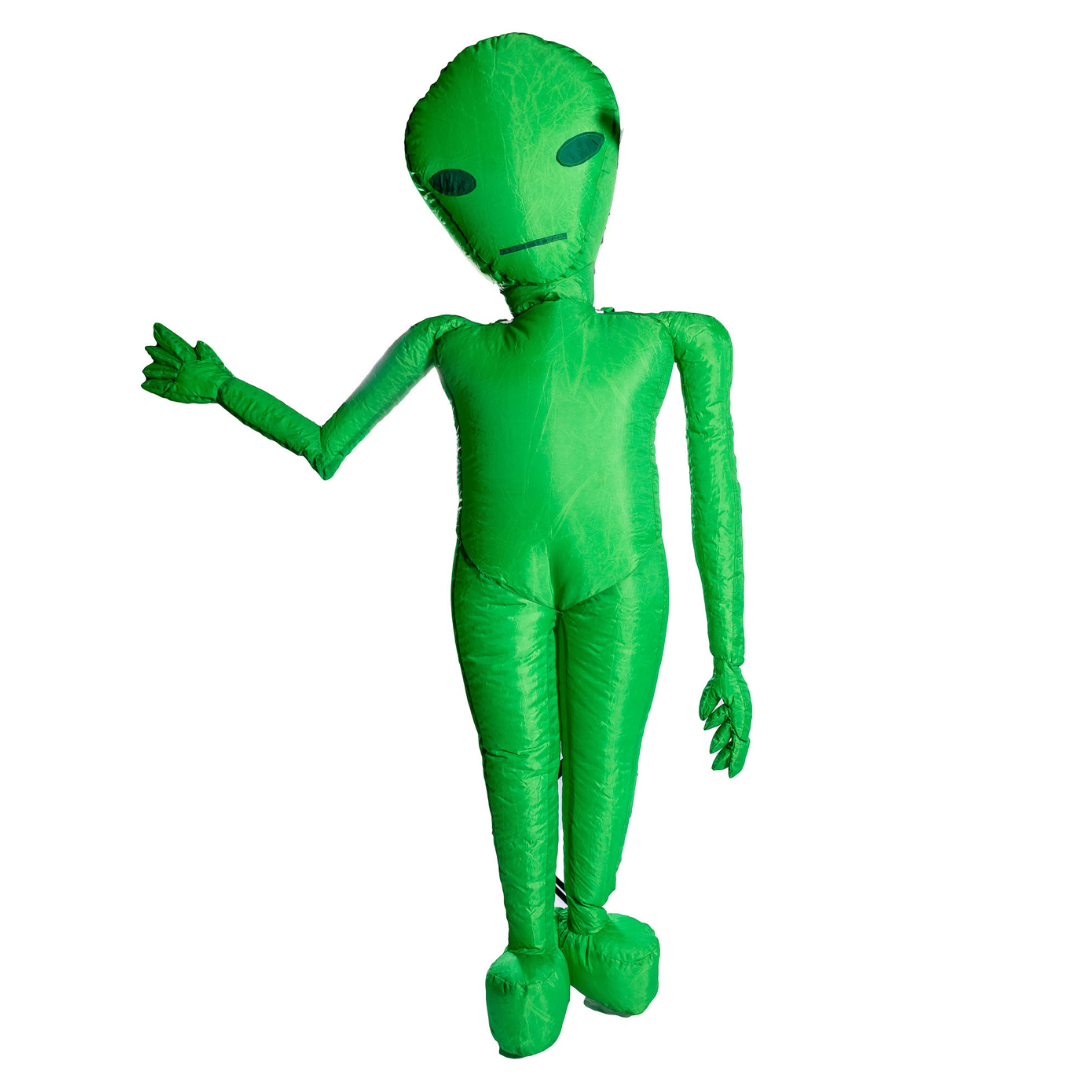 Inflatable alien prop hire feel good events melbourne
