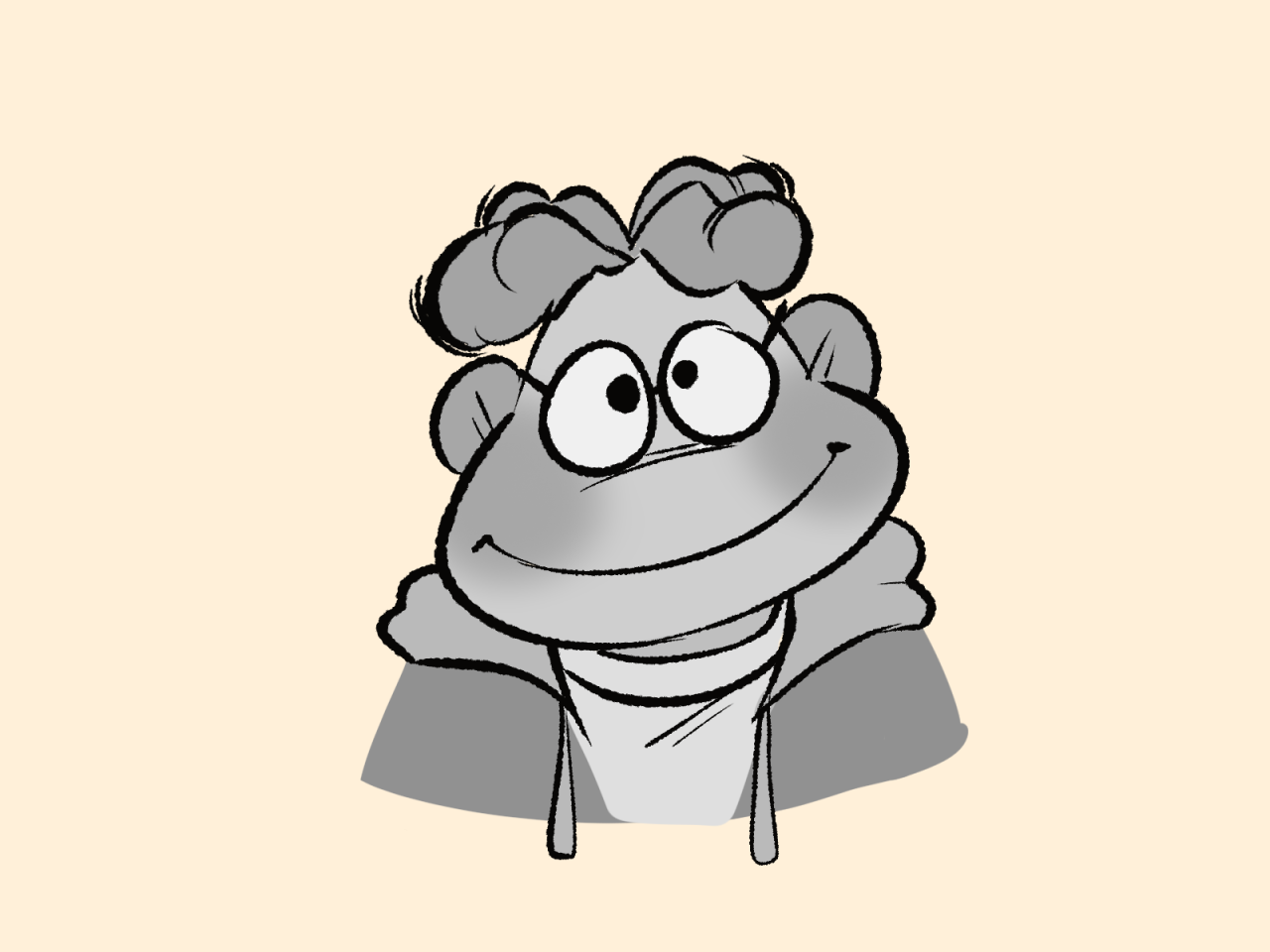 I hope my art makes you smile â ive been thinking about teen sesame street