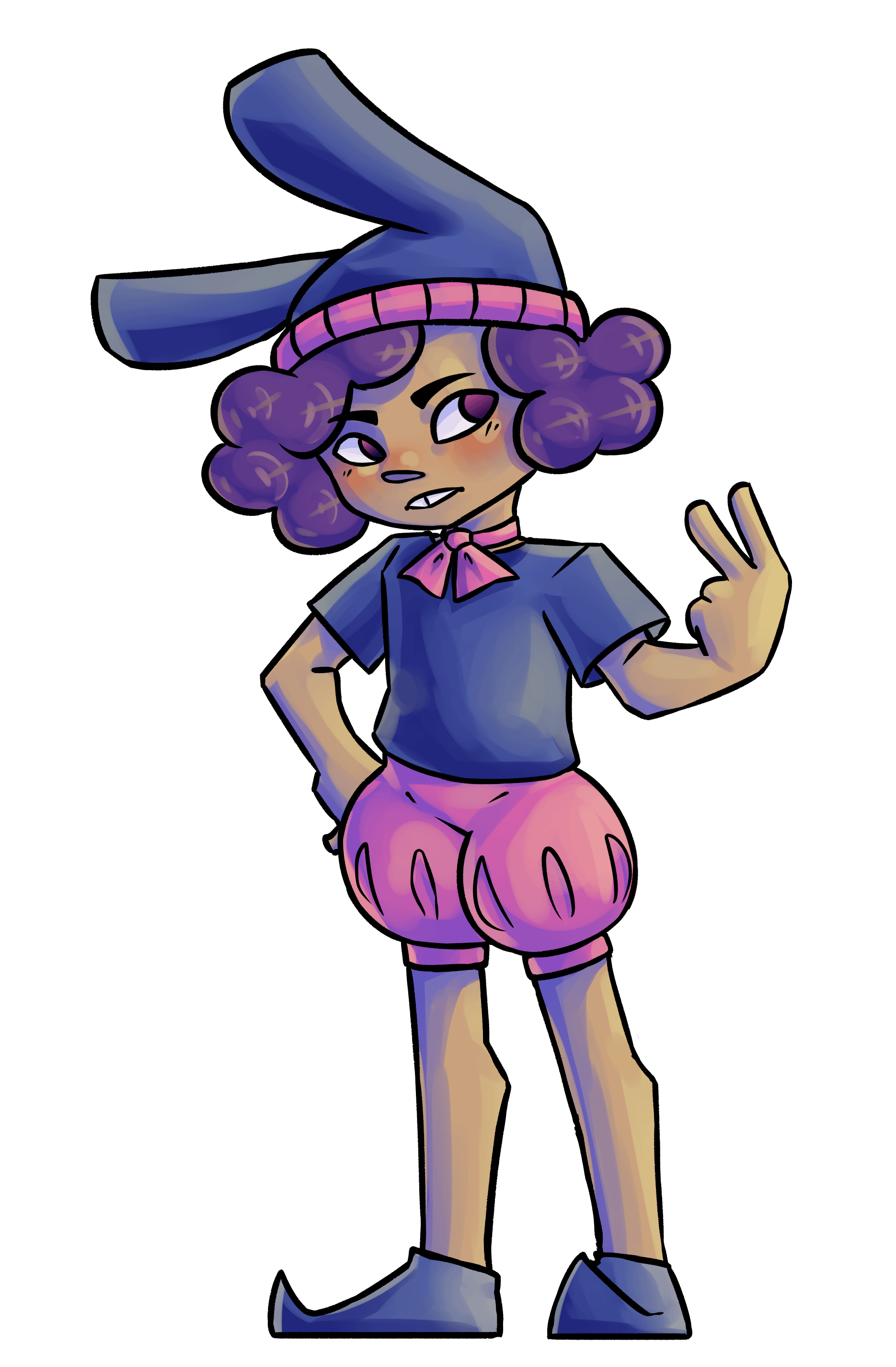 I drew a fnaf oc again his name is usagi maybe ill post one of his animatronic forms sometime rfivenightsatfreddys