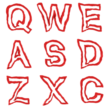 Alfabeto vermelho png images vetores e arquivos psd download grãtis em