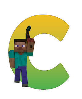 Kits imprimibles gratis alfabeto minecraft minecraft kits imprimibles letras pa descg