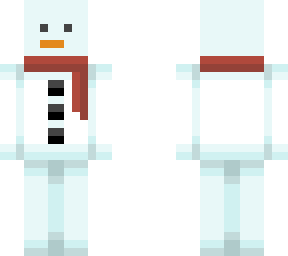 Snowy minecraft skin