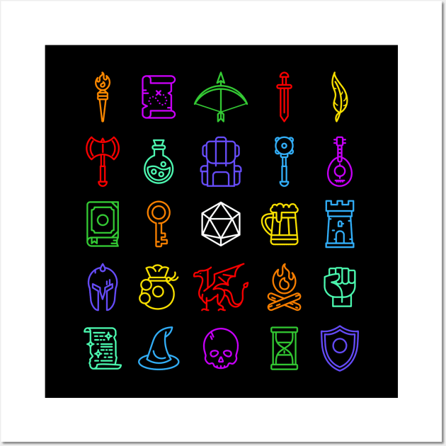 Rollplay guild adventure icons color