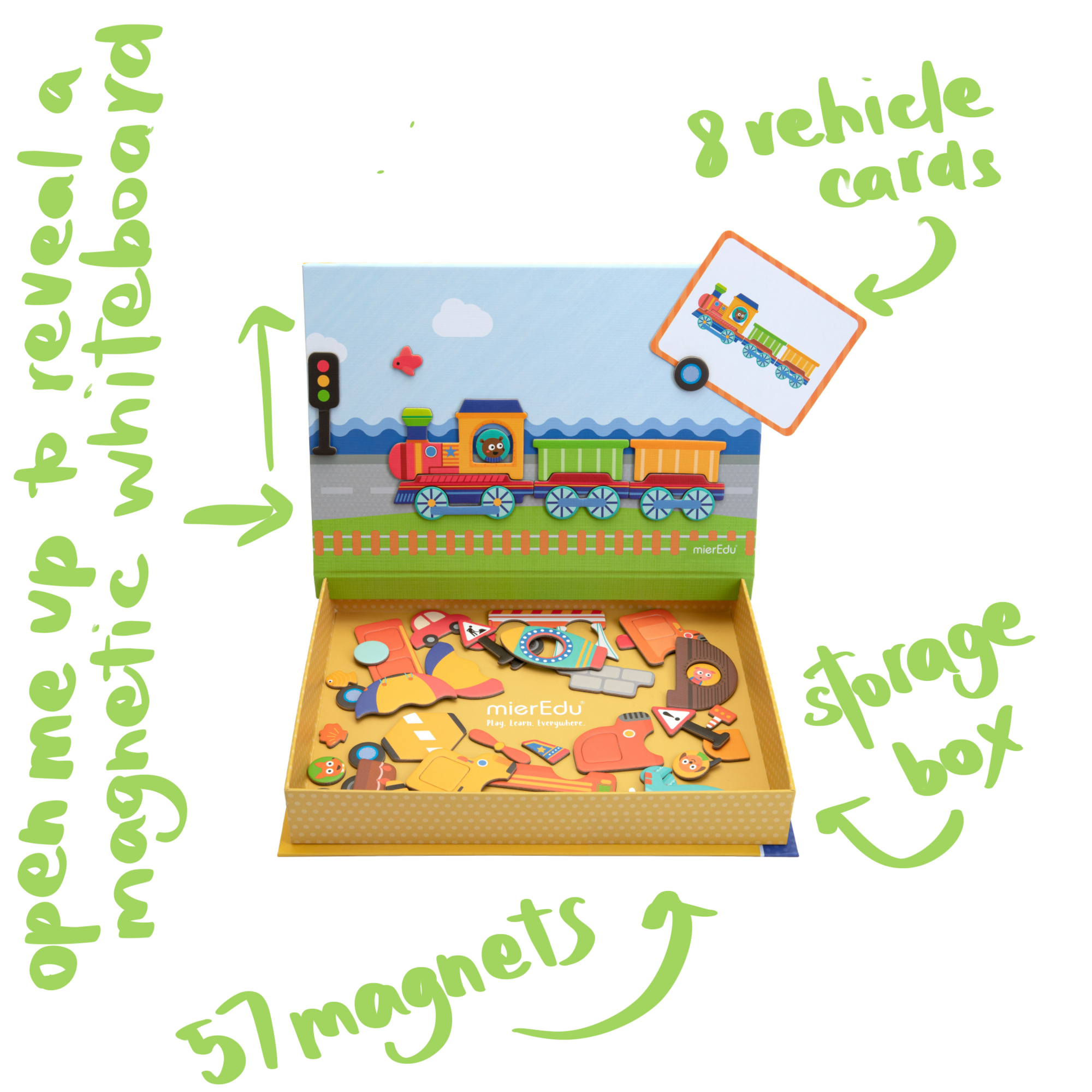 Mieredu magnetic art case