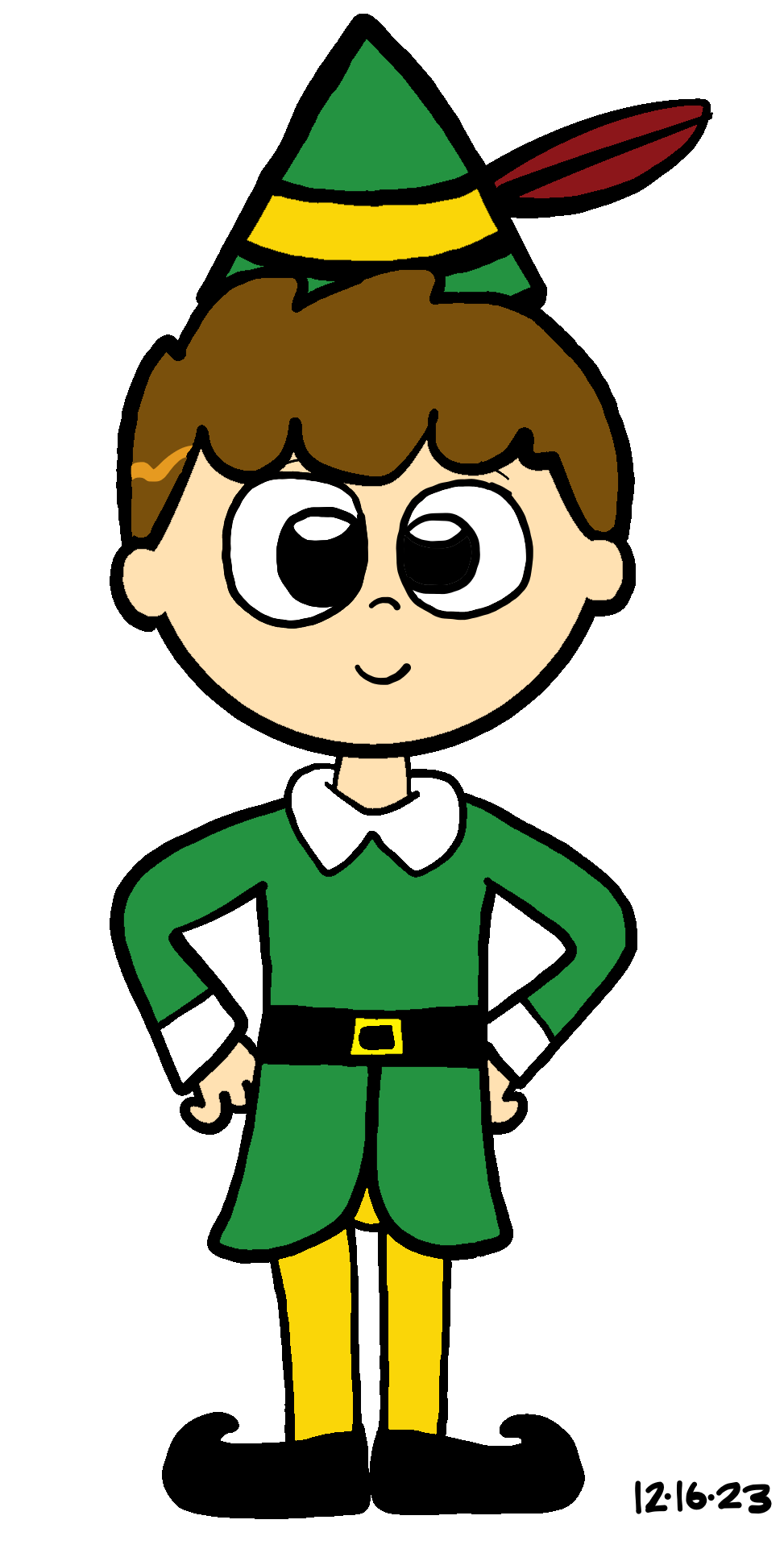 Me as buddy the elf by paysonsmith on