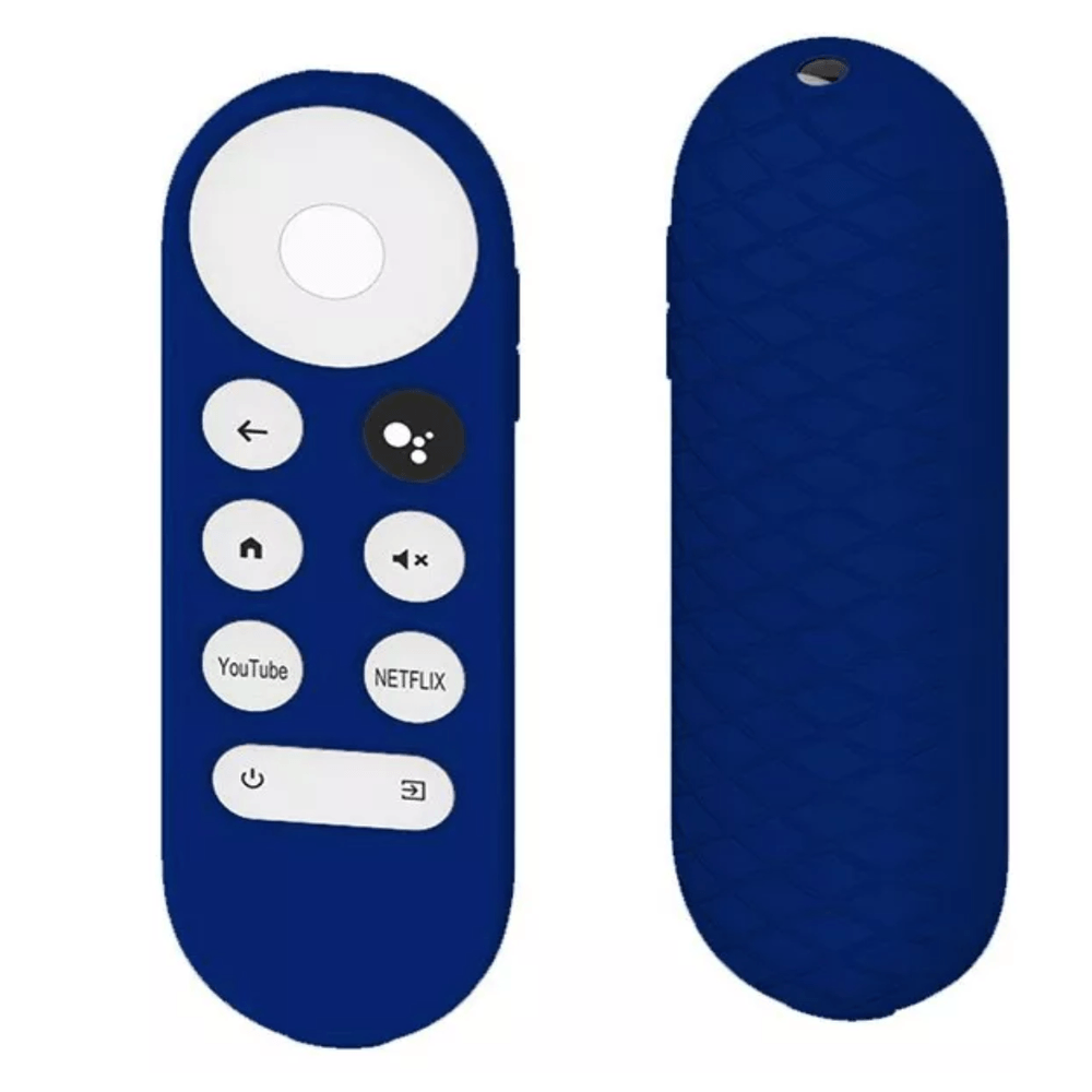 Funda sikai de silicona para control chromecast google tv azul