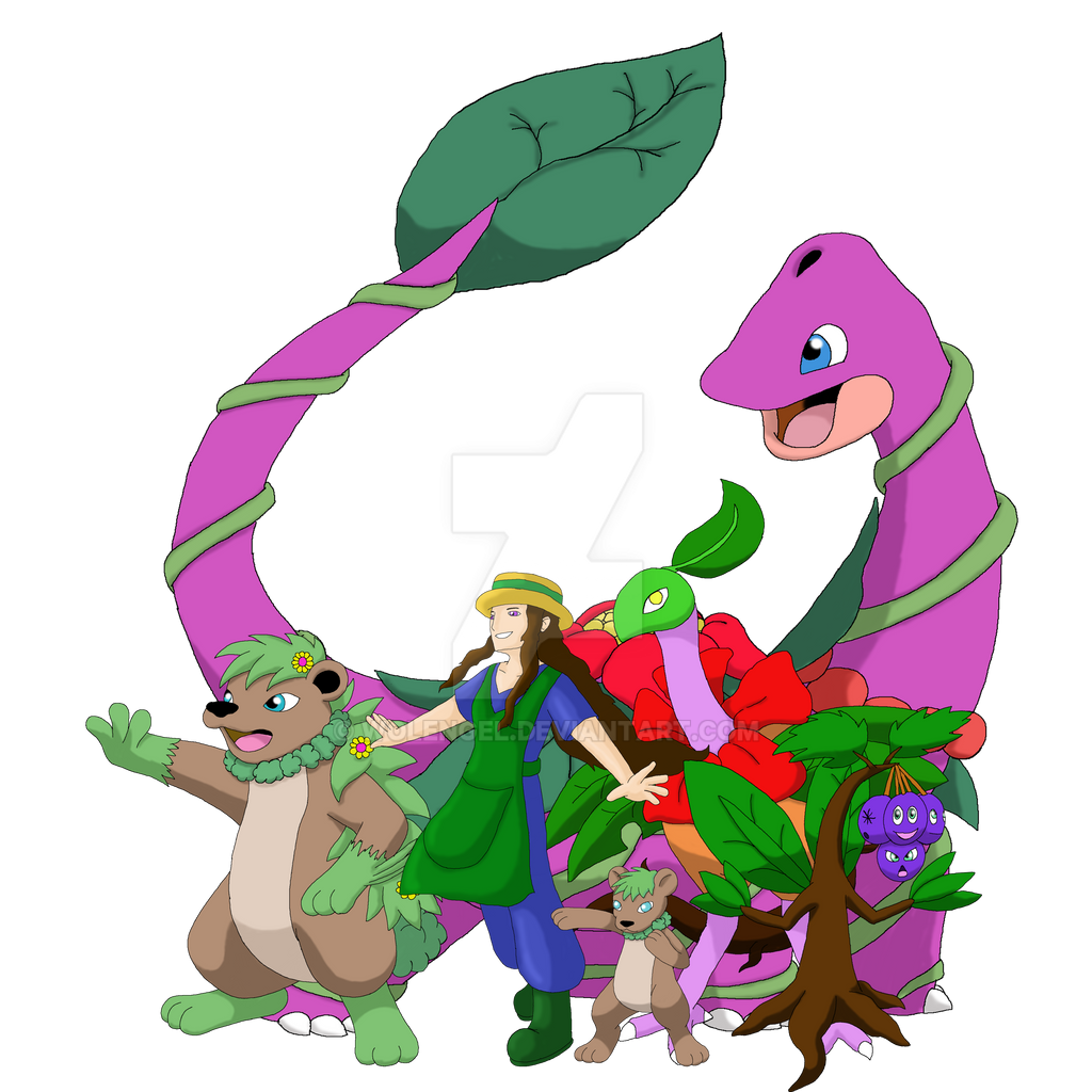 La championne et ses pokemon plante updated by wolengel on