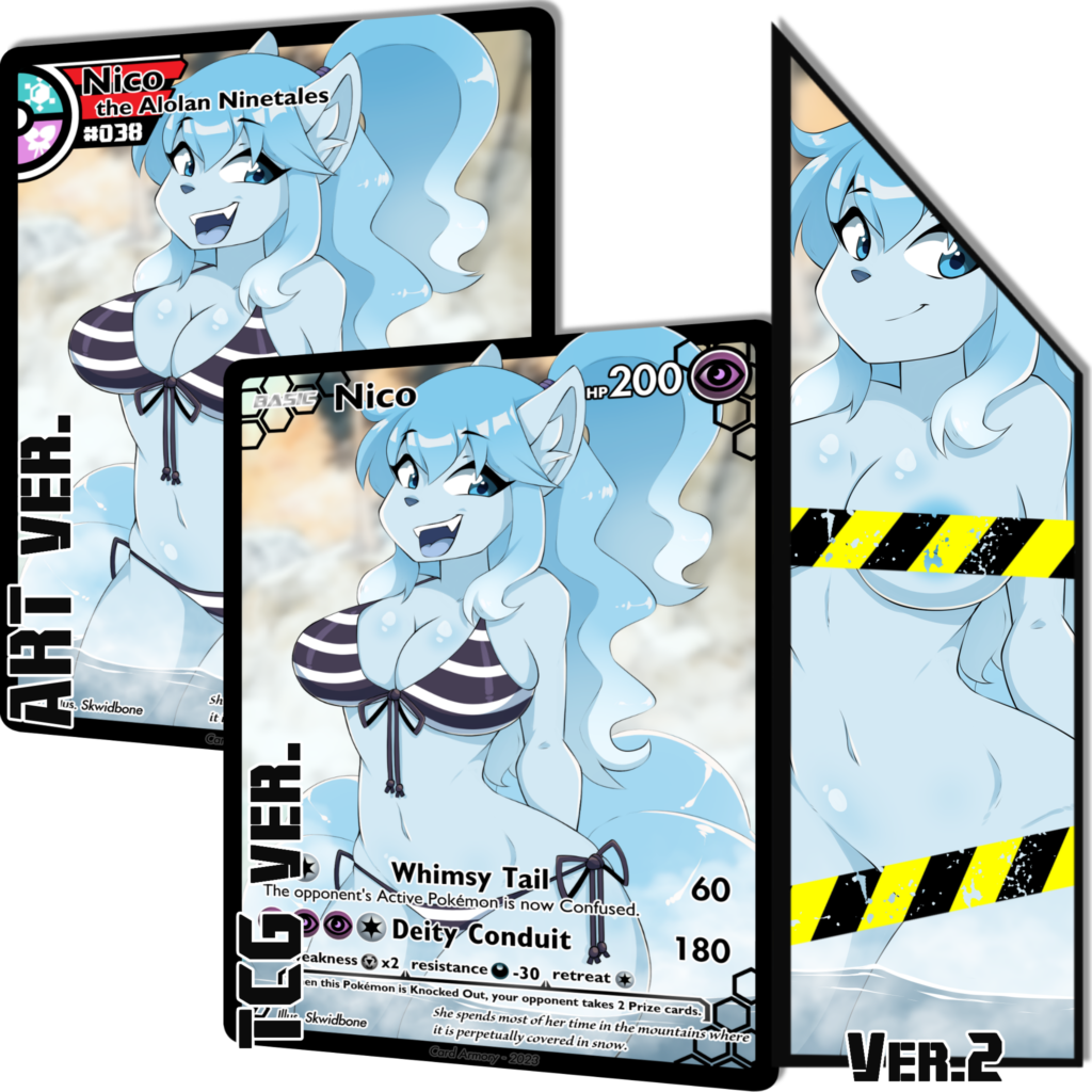 Nico the alolan niales custom pokemon card