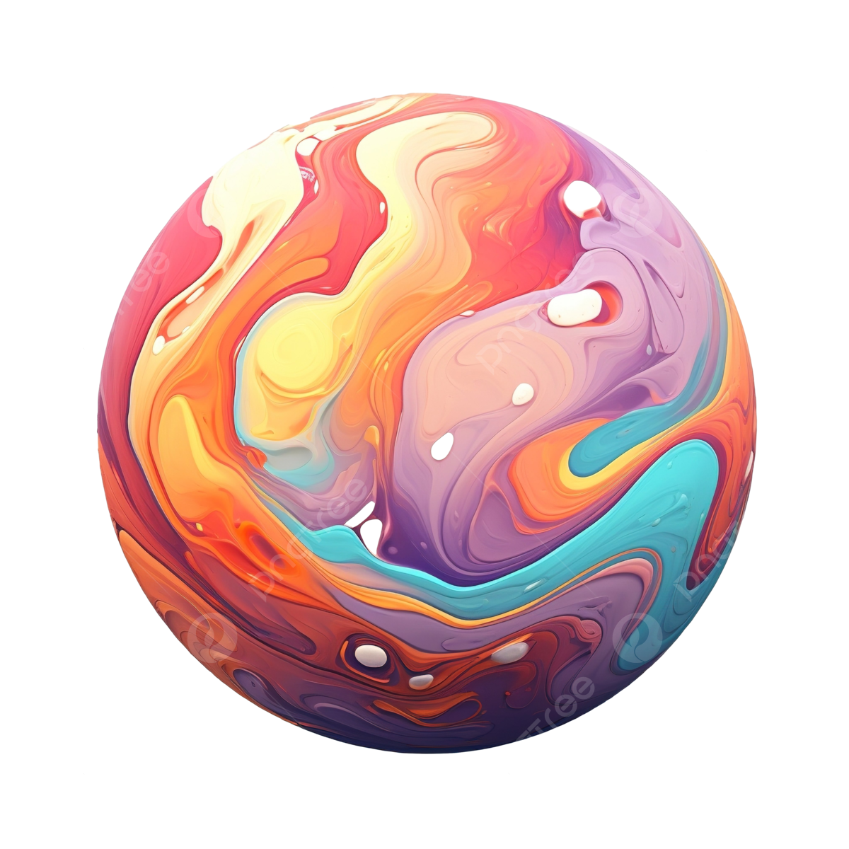Colorful abstract planet abstract planet background png transparent image and clipart for free download