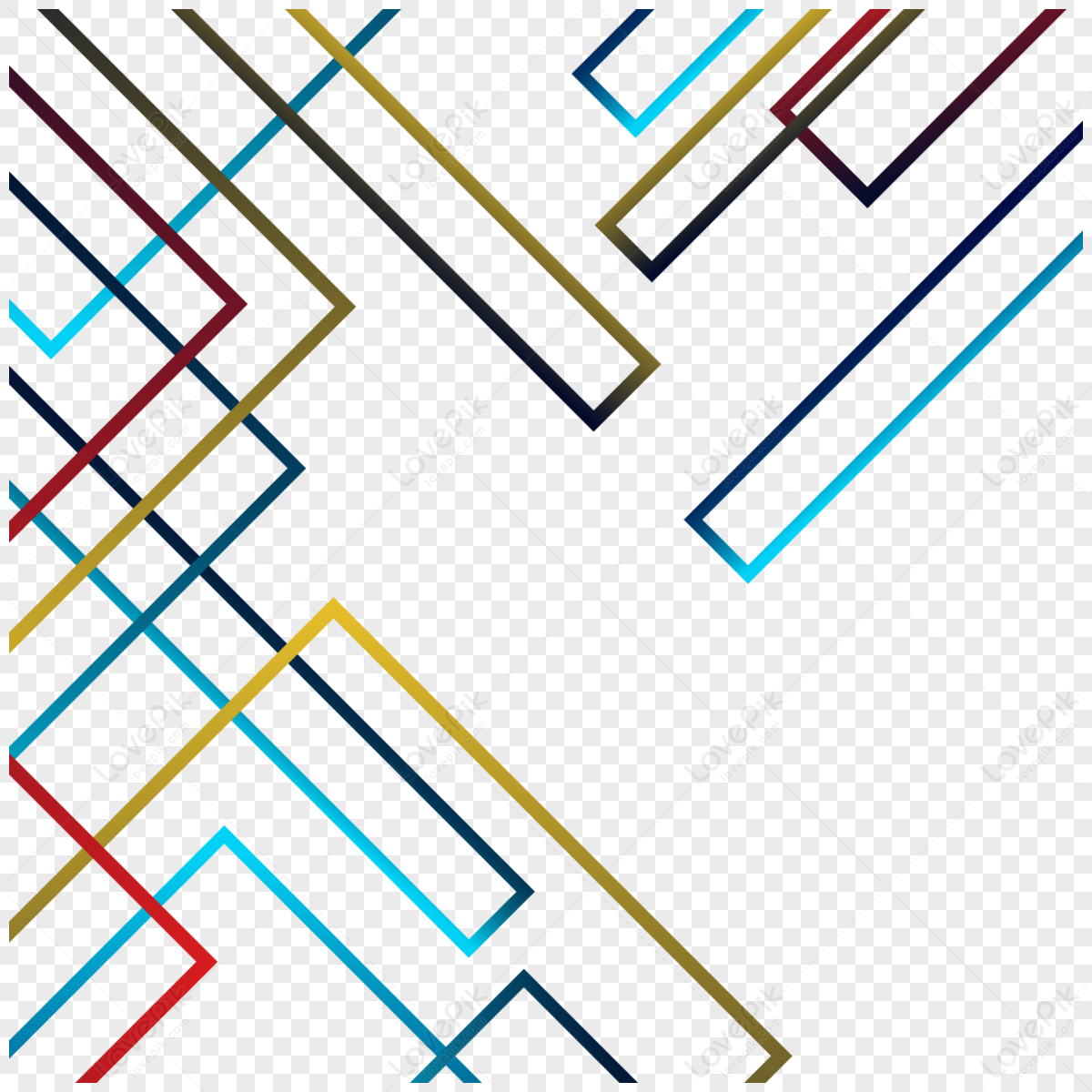 Color lines png images with transparent background free download on
