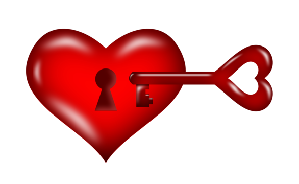 Heart key png transparent images free download vector files