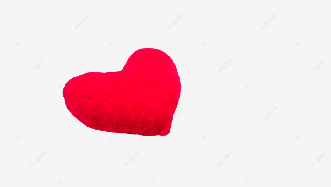 Red plush heart on snow bush shape red art backdrop png transparent image and clipart for free download