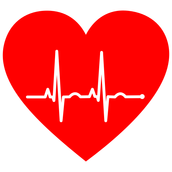 Ekg heart free svg