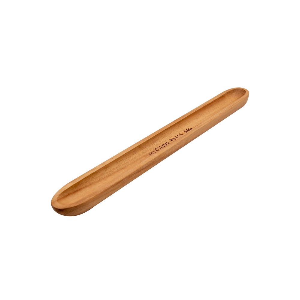 Wood olive boat w logo the olive press